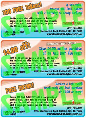 Click here to sign up and receive our new coupon! NEW Coupon!